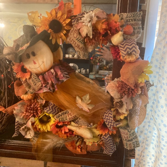 Large Fall Wreath - Picture 2 of 2